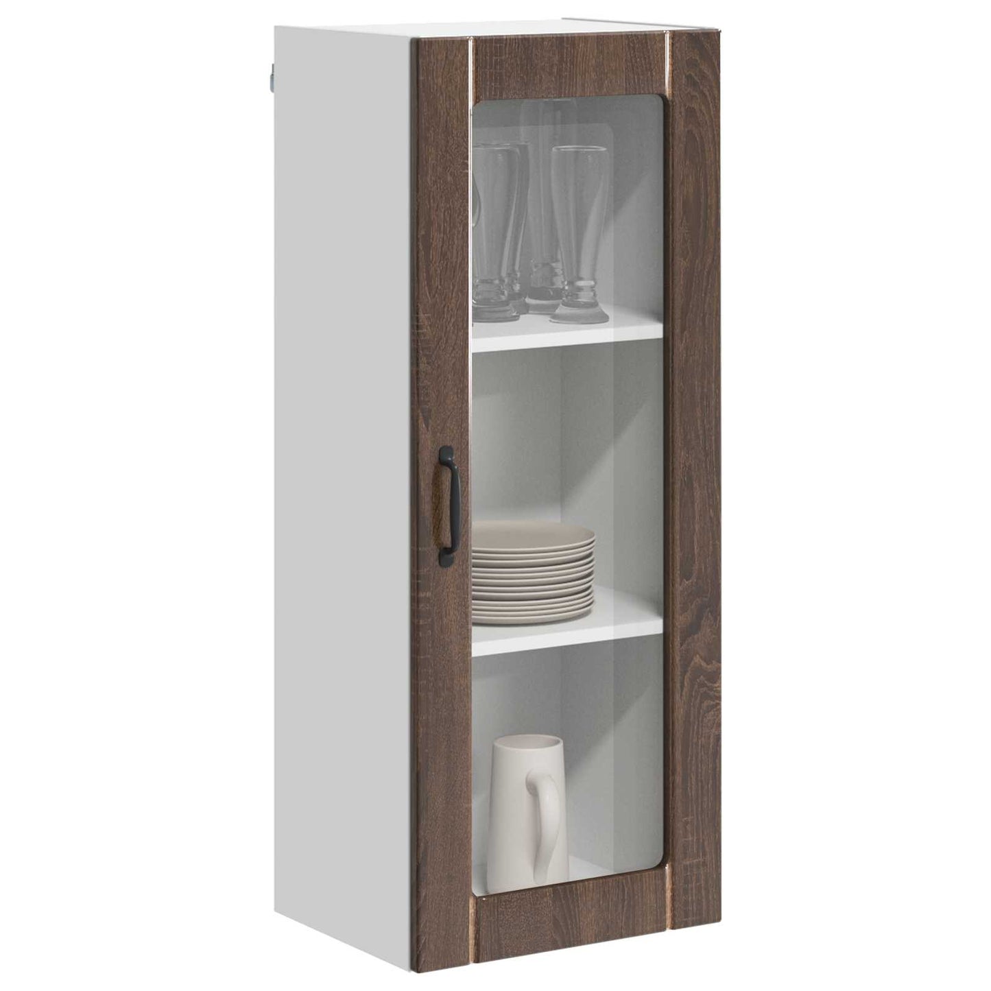 vidaXL Ντουλάπα Κουζίνας Καφέ δρυς 40 x 31 x 100 εκ.