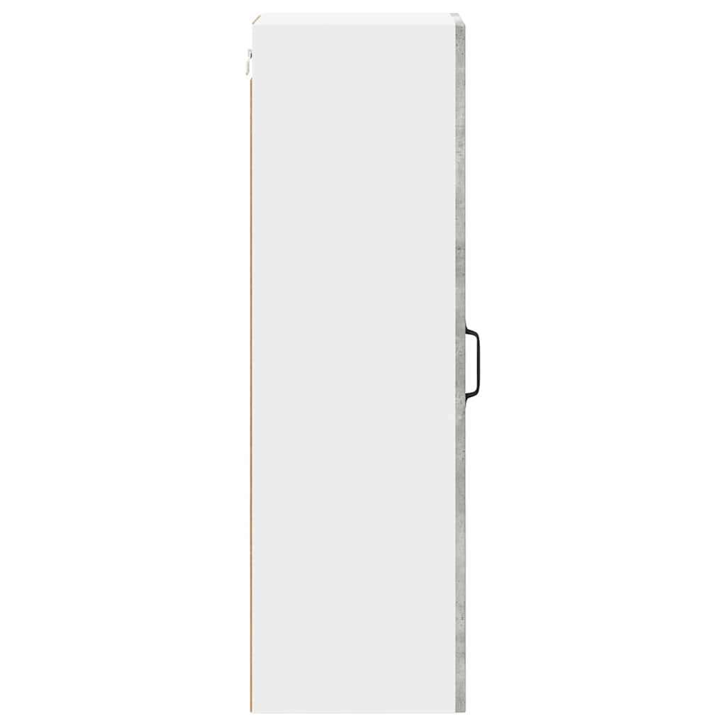 vidaXL Κρεμαστό ντουλάπι κουζίνας Σκυρόδεμα Γκρι 30 x 31 x 100 εκ.