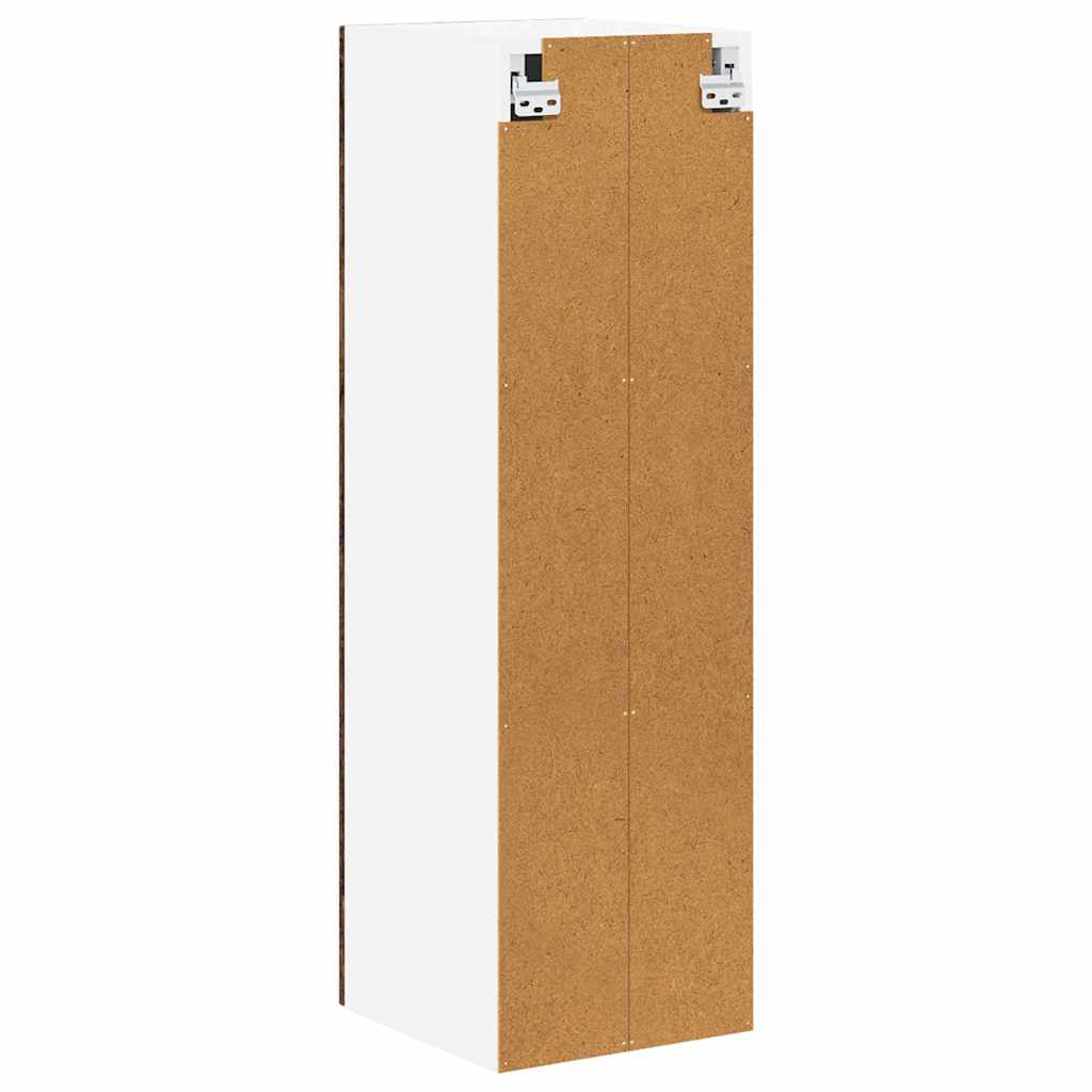 vidaXL Κρεμαστό ντουλάπι κουζίνας με ράφι Παλιό Ξύλο 30 x 31 x 100 εκ.