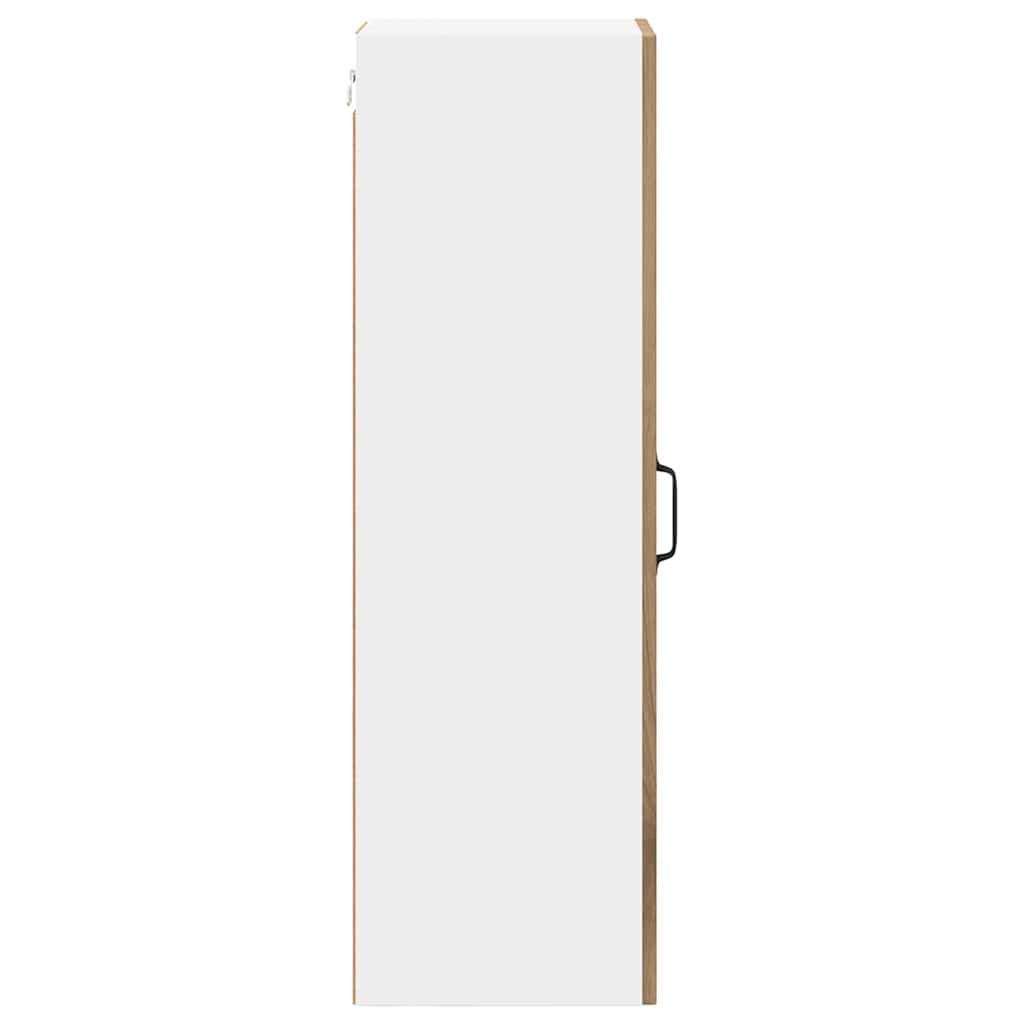 vidaXL Κρεμαστό ντουλάπι κουζίνας Artisan Oak 30 x 31 x 100 εκ.