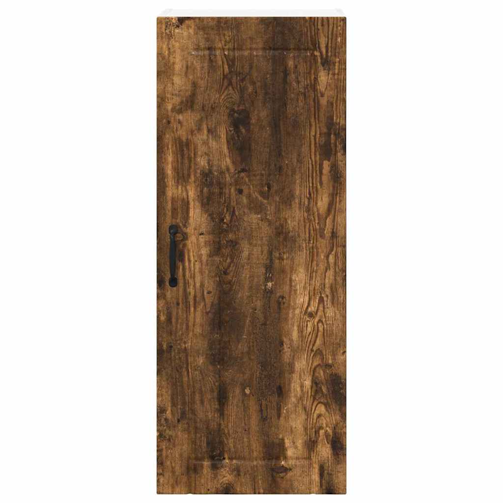 vidaXL Κρεμαστό ντουλάπι κουζίνας Καπνιστό Δρύς 40 x 31 x 100 εκ.