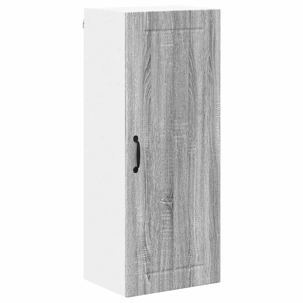 vidaXL Κρεμαστό ντουλάπι κουζίνας Γκρίζο Σονομα 40 x 31 x 100 εκ.