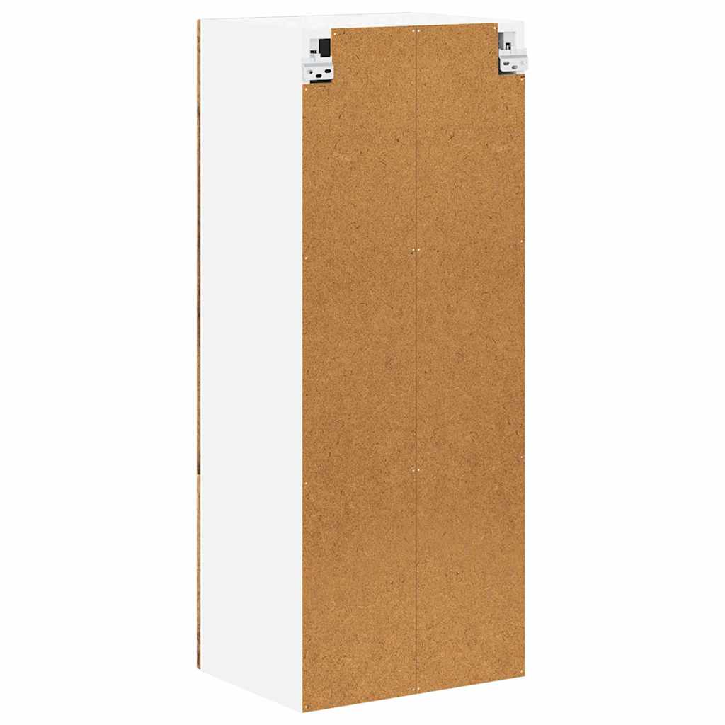 vidaXL Κρεμαστό ντουλάπι κουζίνας με ράφι Παλιό Ξύλο 40 x 31 x 100 εκ.