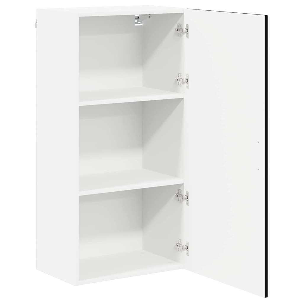 vidaXL Ντουλάπα Κουζίνας Μαύρο 50 x 31 x 100 εκ. Επεξεργασμένο ξύλο