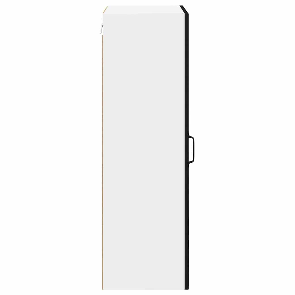 vidaXL Ντουλάπα Κουζίνας Μαύρο 50 x 31 x 100 εκ. Επεξεργασμένο ξύλο