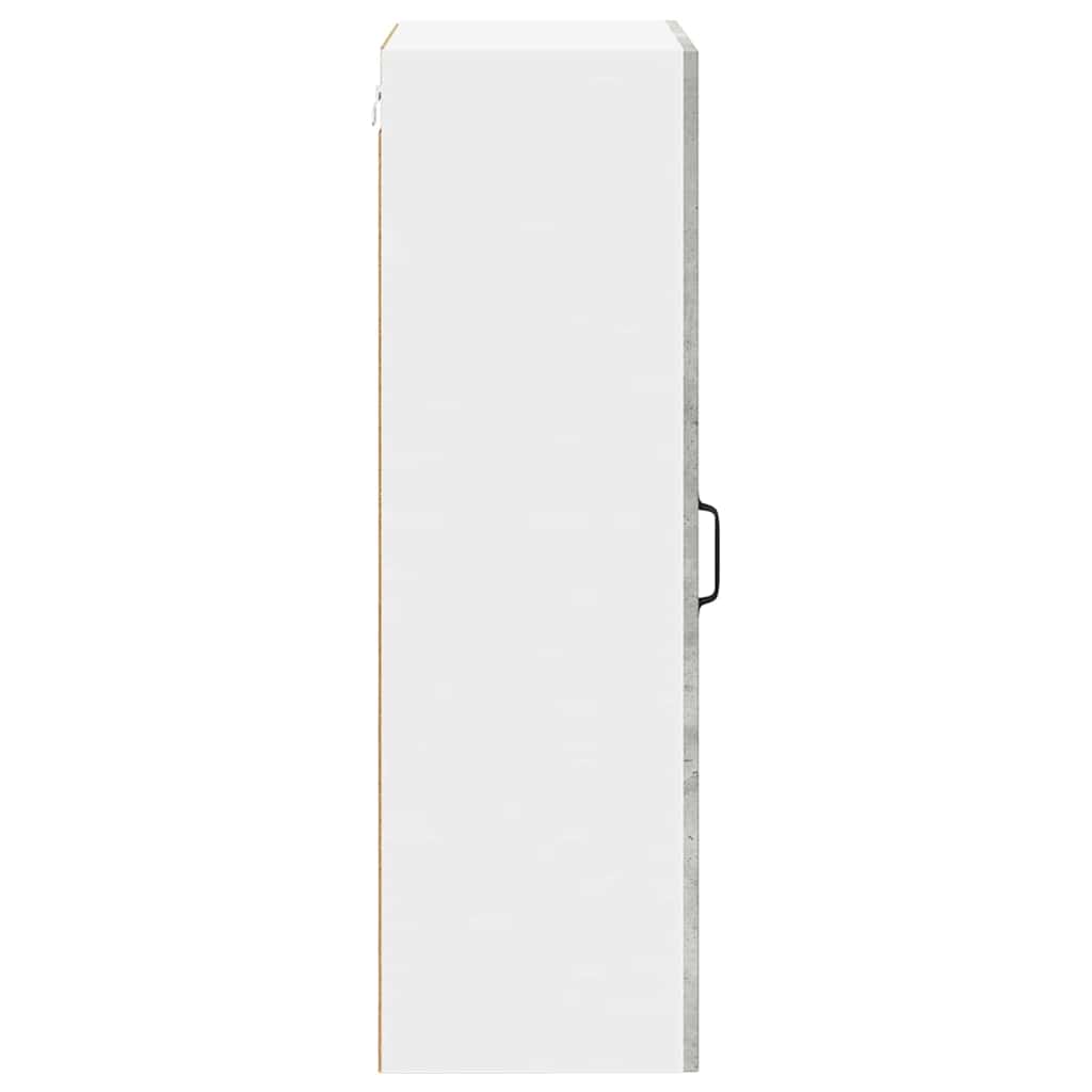 vidaXL Κρεμαστό ντουλάπι κουζίνας Σκυρόδεμα Γκρι 50 x 31 x 100 εκ.