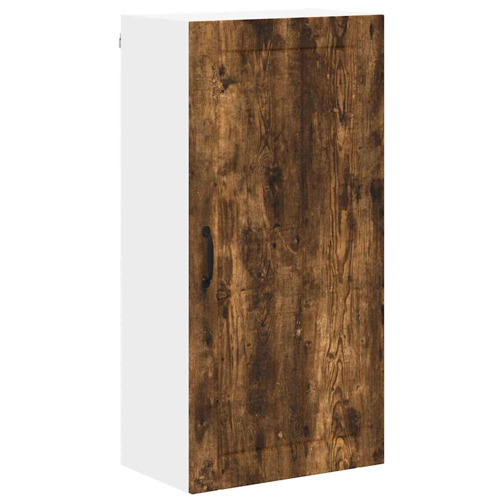 vidaXL Κρεμαστό ντουλάπι κουζίνας Καπνιστό Δρύς 50 x 31 x 100 εκ.