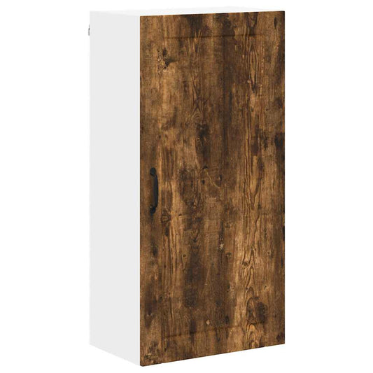 vidaXL Κρεμαστό ντουλάπι κουζίνας Καπνιστό Δρύς 50 x 31 x 100 εκ.