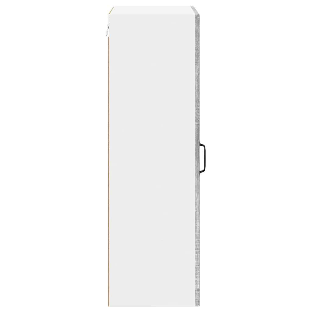 vidaXL Κρεμαστό ντουλάπι κουζίνας Γκρίζο Σονομα 50 x 31 x 100 εκ.