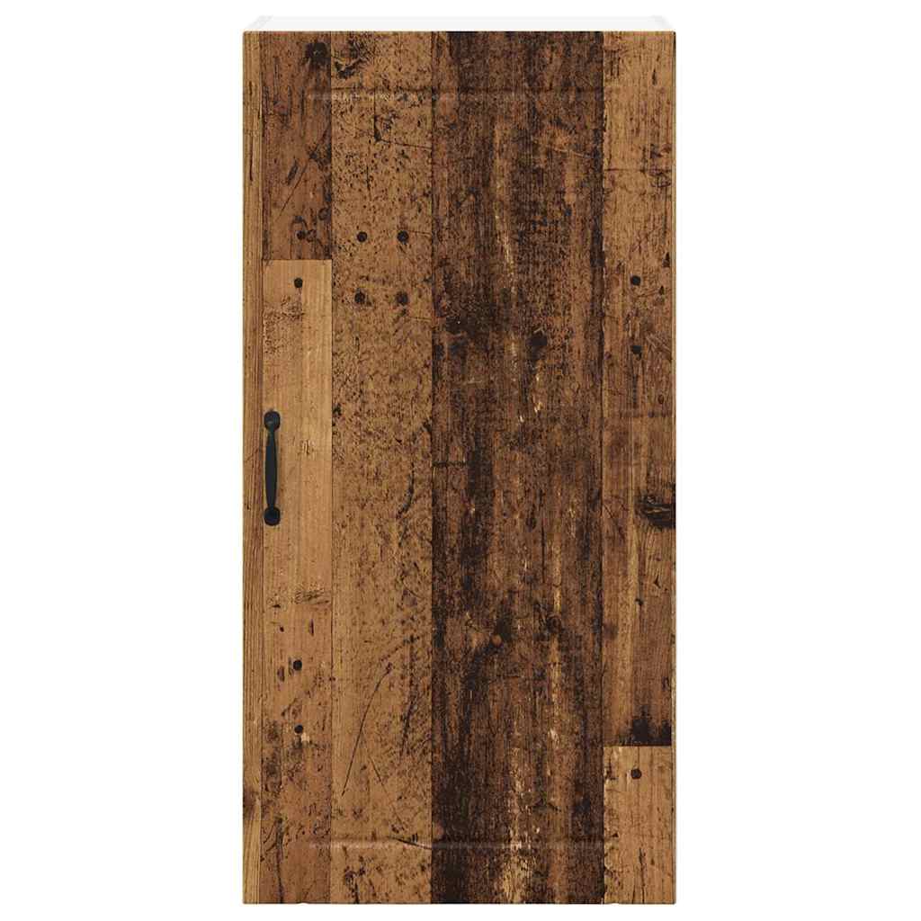 vidaXL Κρεμαστό ντουλάπι κουζίνας με ράφι Παλιό Ξύλο 50 x 31 x 100 εκ.