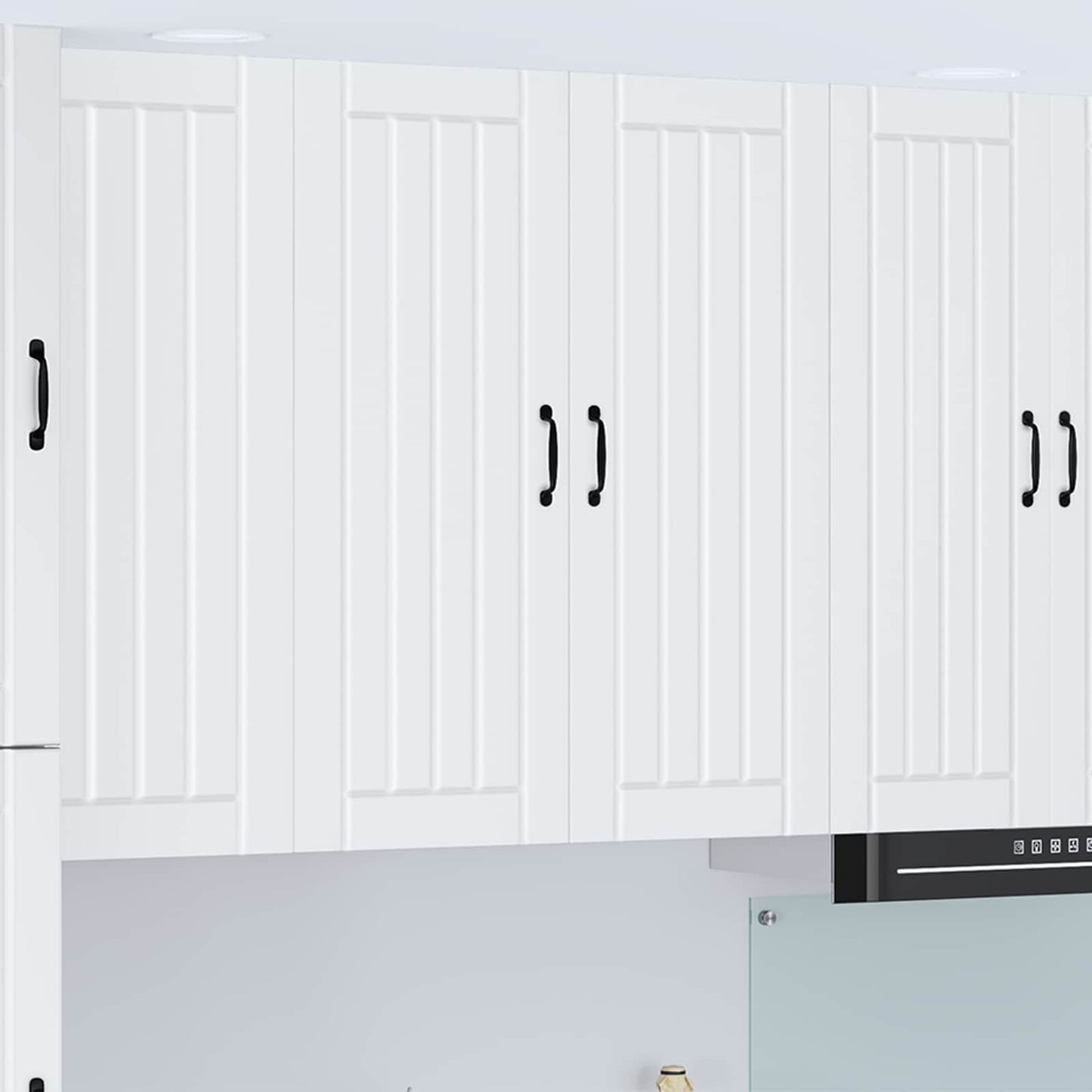 vidaXL Ντουλάπα Κουζίνας Λευκό 80 x 31 x 100 εκ. Επεξεργασμένο ξύλο