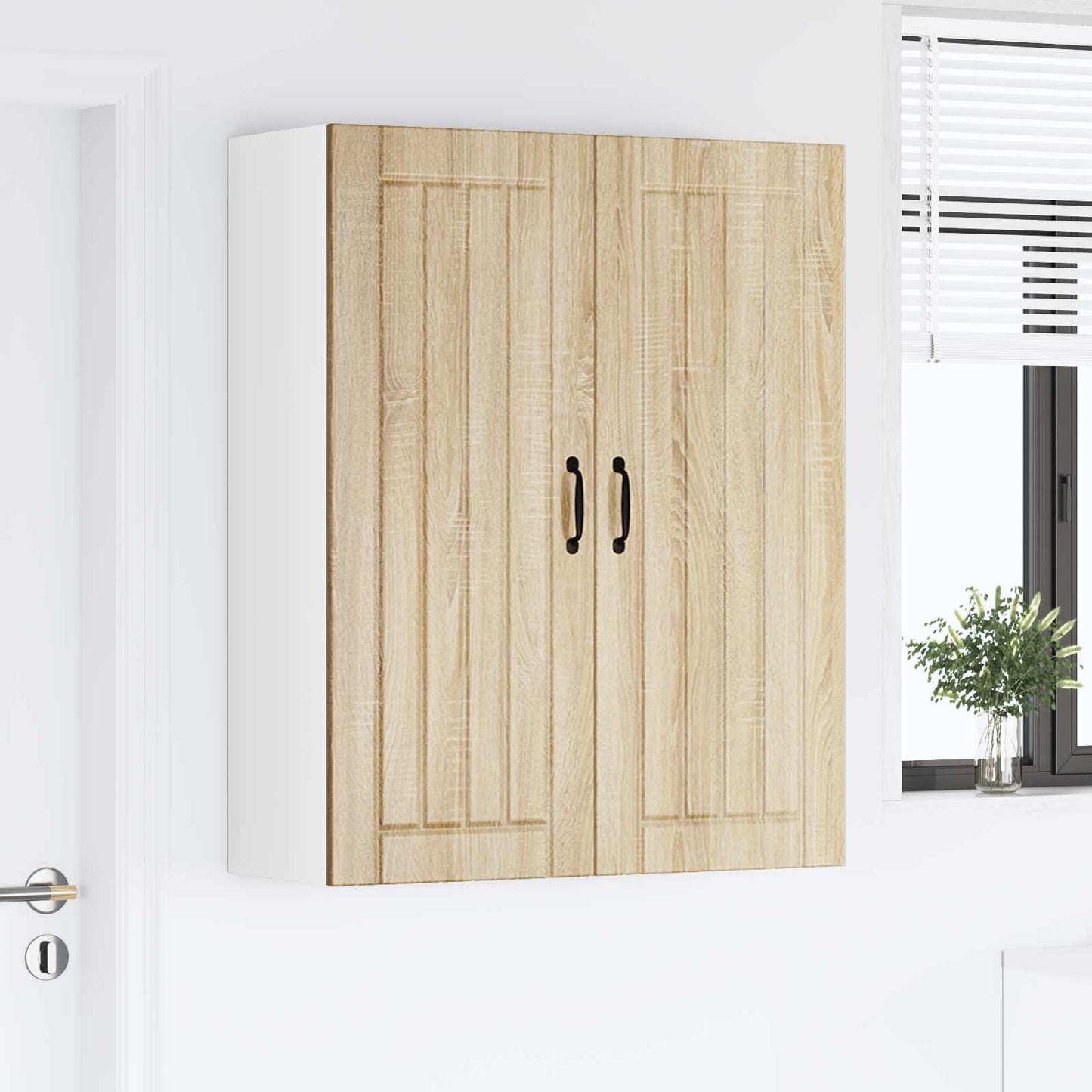 vidaXL Ντουλάπα Κουζίνας Δρύς Sonoma 80 x 31 x 100 εκ.