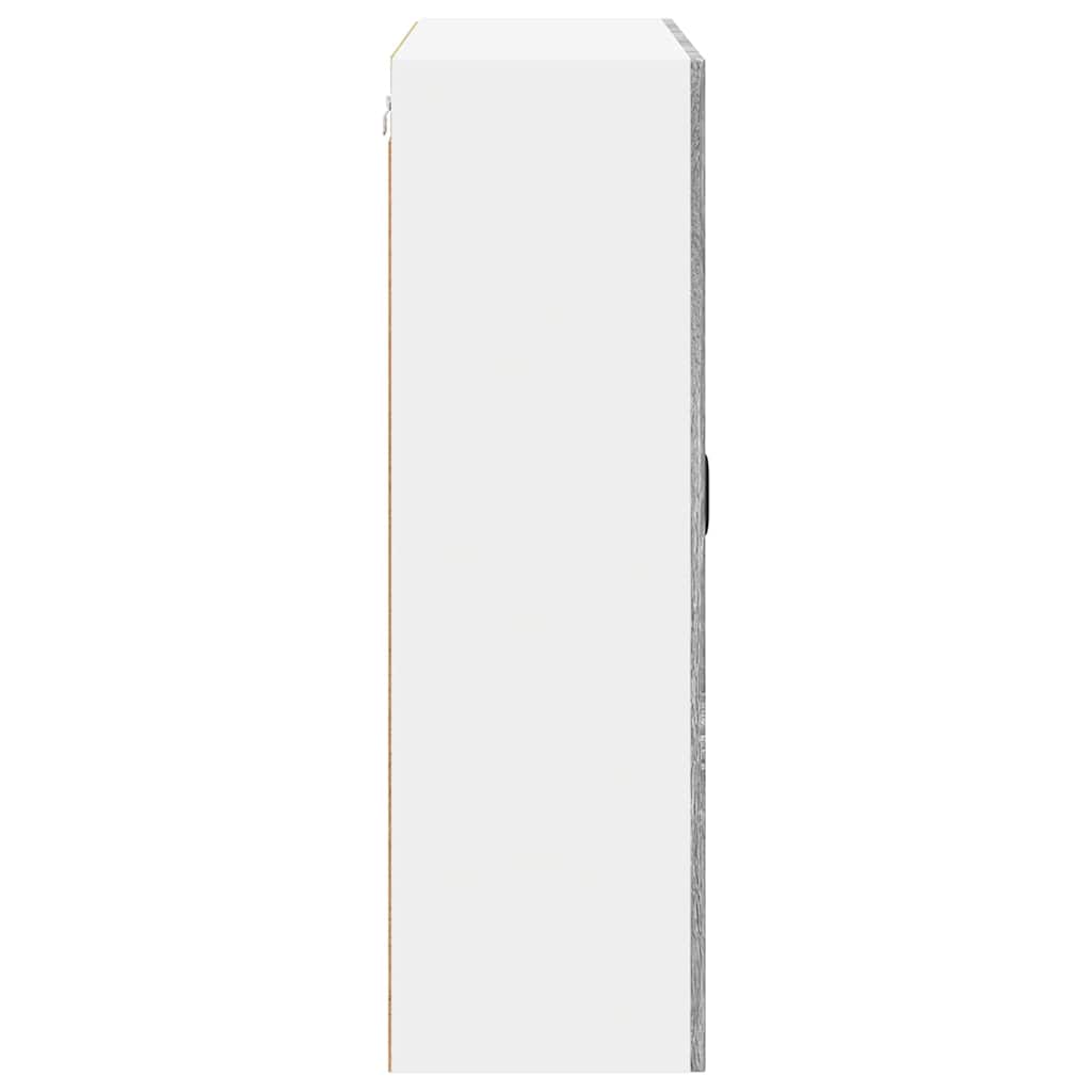 vidaXL Ντουλάπα Κουζίνας Γκρίζο Σονομα 80 x 31 x 100 εκ.