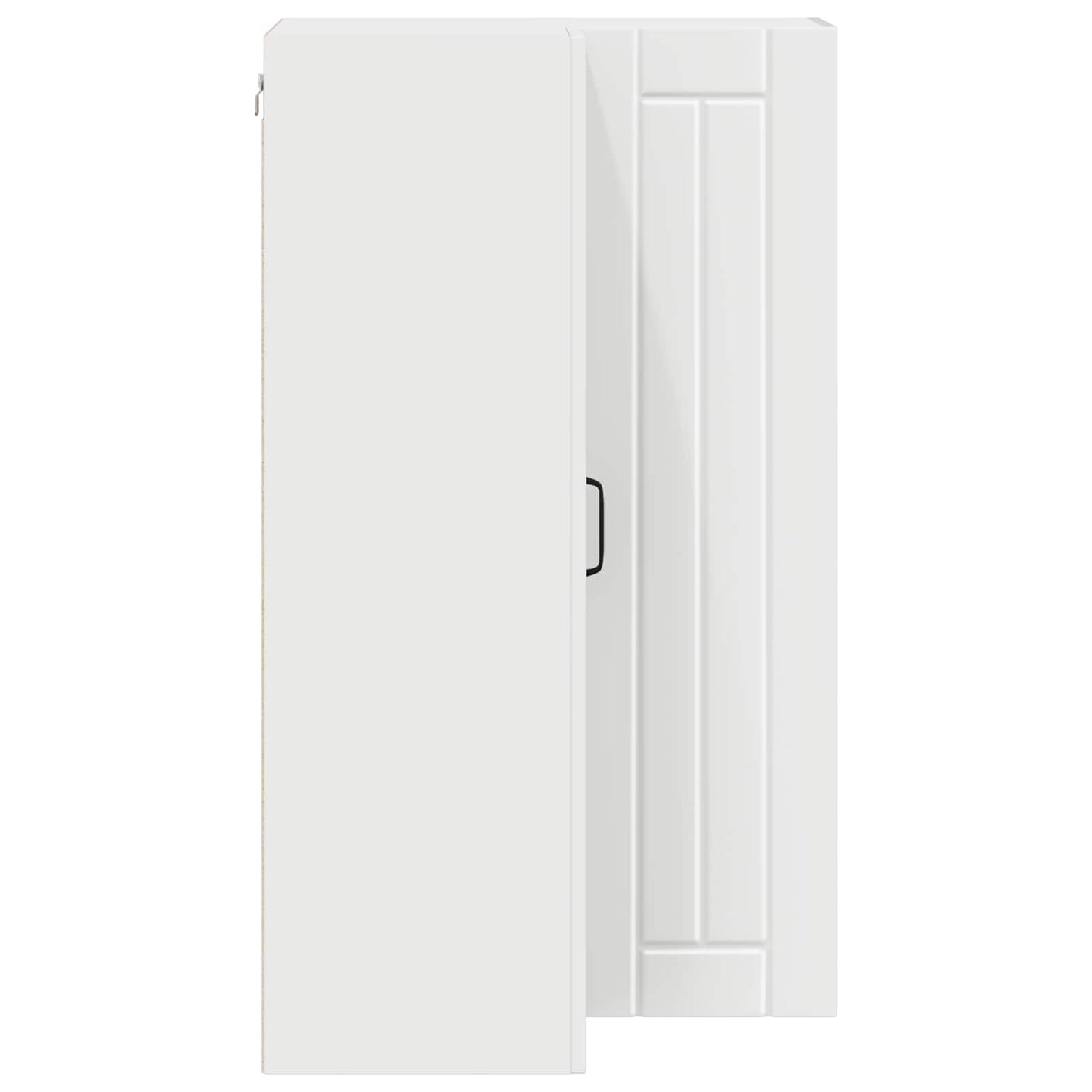 vidaXL Ντουλάπα Κουζίνας Λευκό 57 x 57 x 100 εκ. Επεξεργασμένο ξύλο