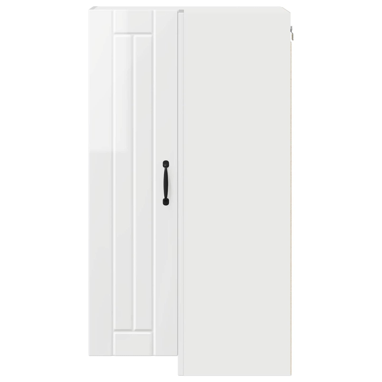 vidaXL Ντουλάπα Κουζίνας Υψηλής γυαλάδας λευκό 57 x 57 x 100 εκ.