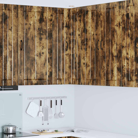 vidaXL Ντουλάπα Κουζίνας Καπνιστό Δρύς 57 x 57 x 100 εκ.