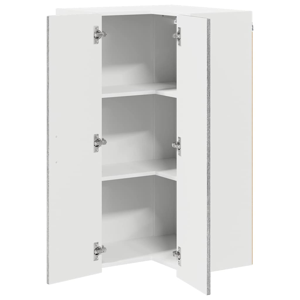vidaXL Ντουλάπα Κουζίνας Γκρίζο Σονομα 57 x 57 x 100 εκ.