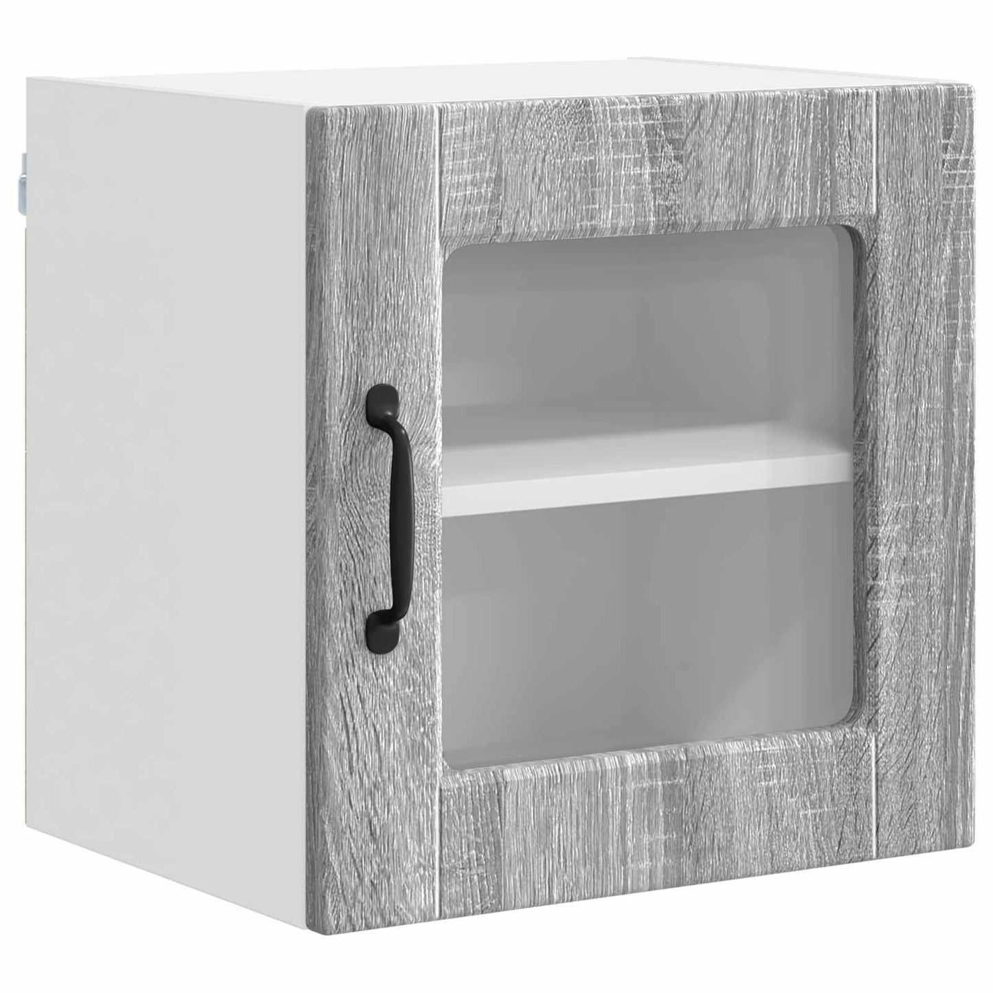 vidaXL Ραφιέρα τοίχου PORTO Γκρίζο Σονομα 40 x 31 x 40 εκ.