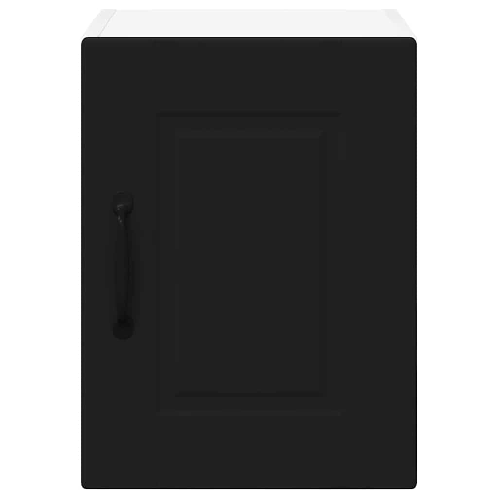 vidaXL Ντουλάπα Κουζίνας Μαύρο 30 x 31 x 40 εκ. Επεξεργασμένο ξύλο