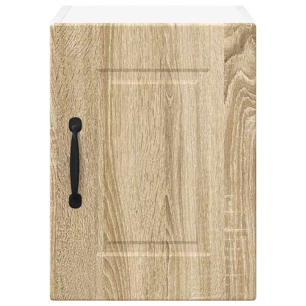 vidaXL Ντουλάπα Κουζίνας με ράφι με πόρτα Δρύς Sonoma 30 x 31 x 40 εκ.