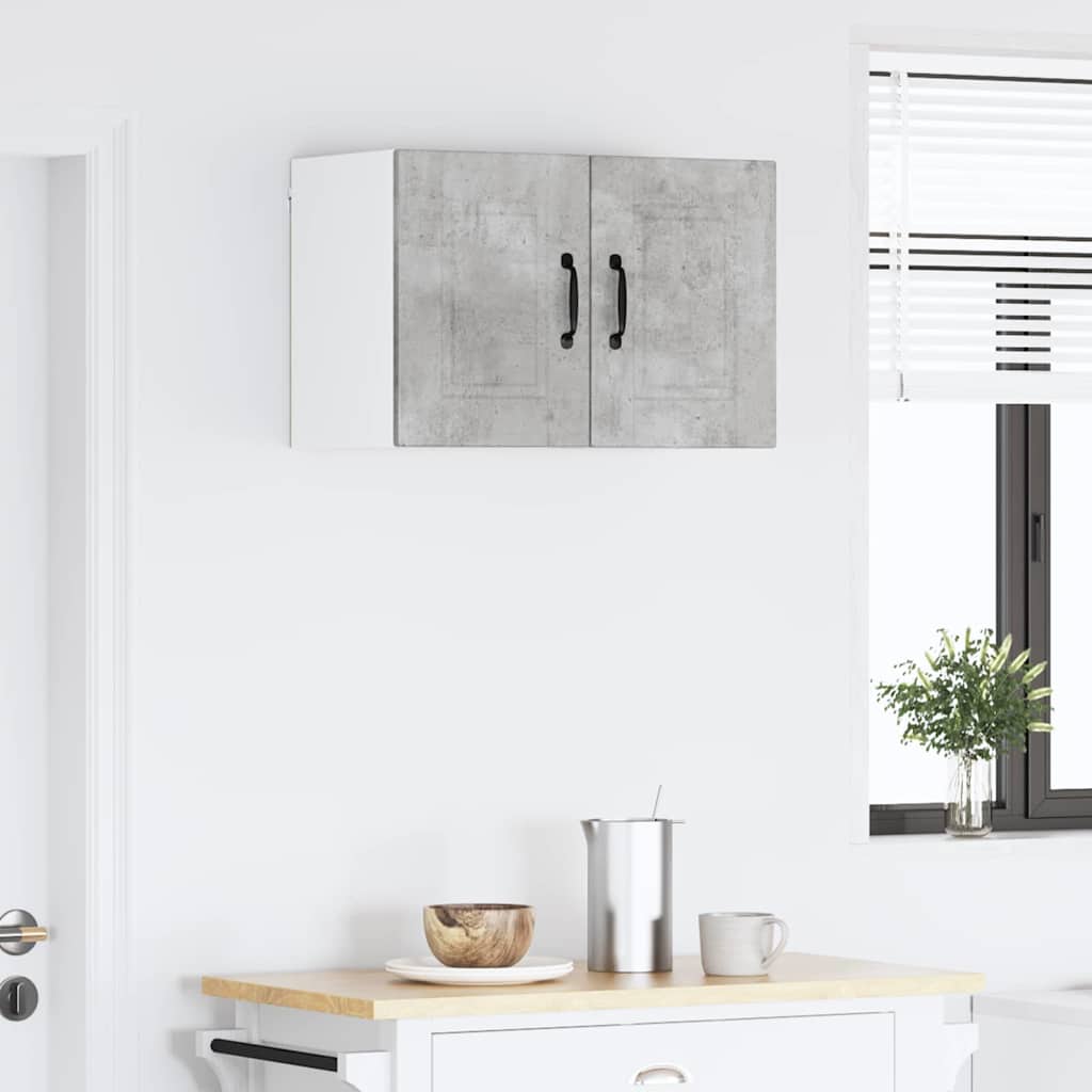 vidaXL Ντουλάπα Κουζίνας με ράφι Σκυρόδεμα Γκρι 30 x 31 x 40 εκ.