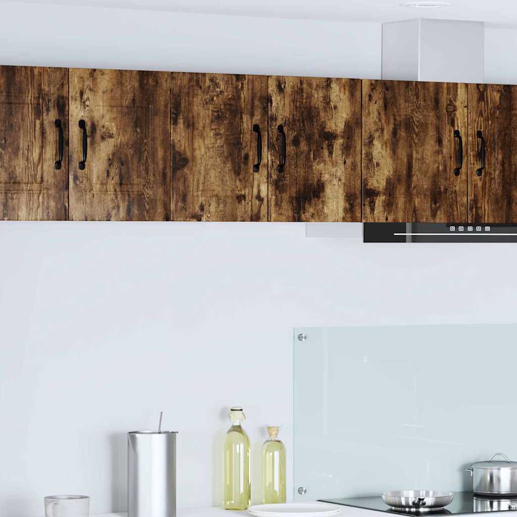 vidaXL Ντουλάπα Κουζίνας με ράφι Καπνιστό Δρύς 30 x 31 x 40 εκ.