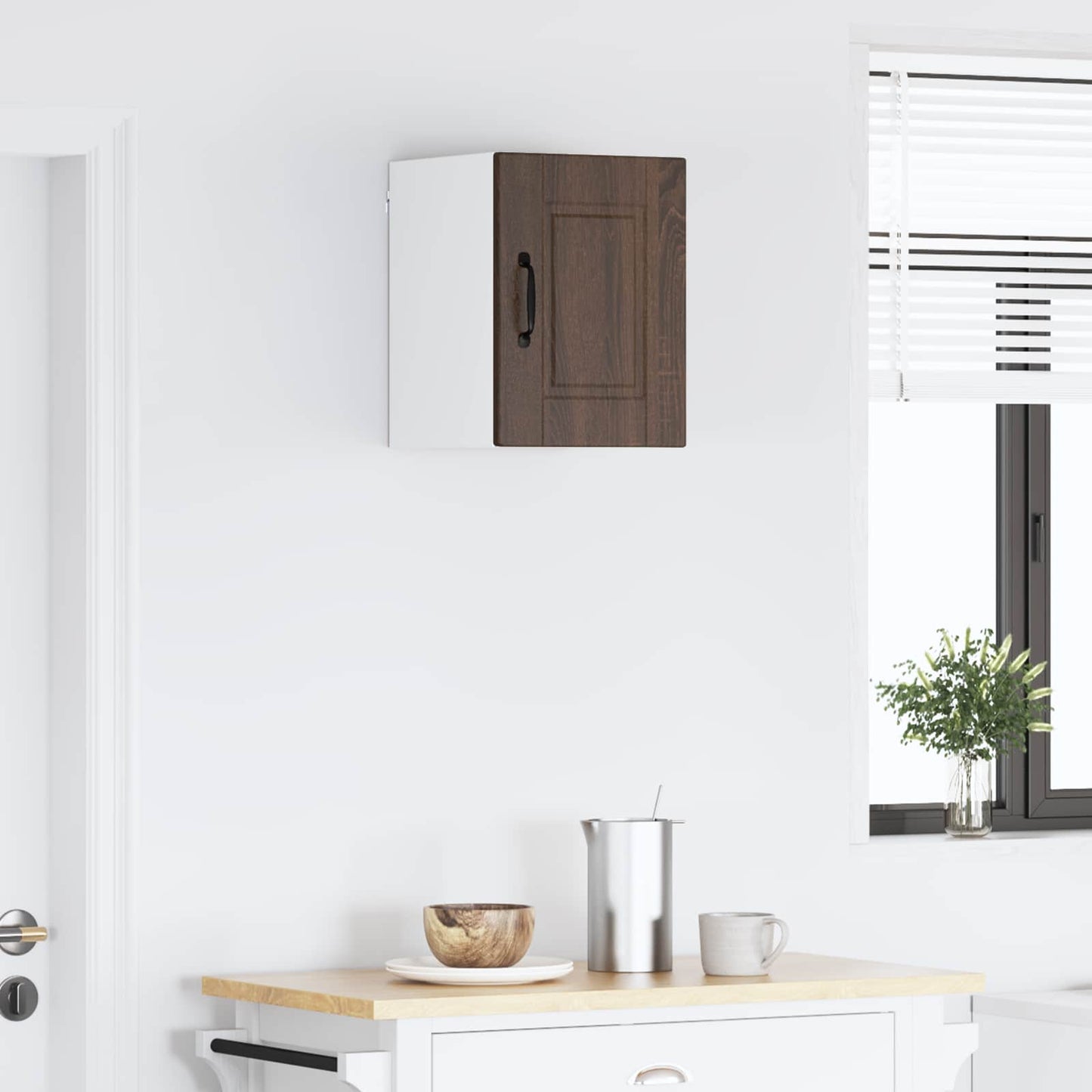 vidaXL Ντουλάπα Κουζίνας Καφέ δρυς 30 x 31 x 40 εκ. Επεξεργασμένο ξύλο