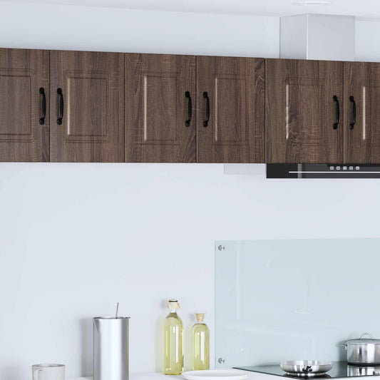 vidaXL Ντουλάπα Τοίχου PORTO 2 pcs Καφέ δρυς 30 x 31 x 40 εκ.