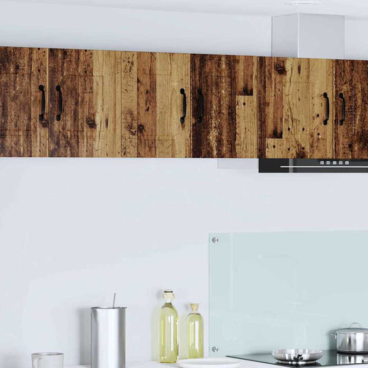 vidaXL Ντουλάπα Κουζίνας με ράφι Επιτοίχιο Παλιό ξύλο 30 x 31 x 40 εκ.