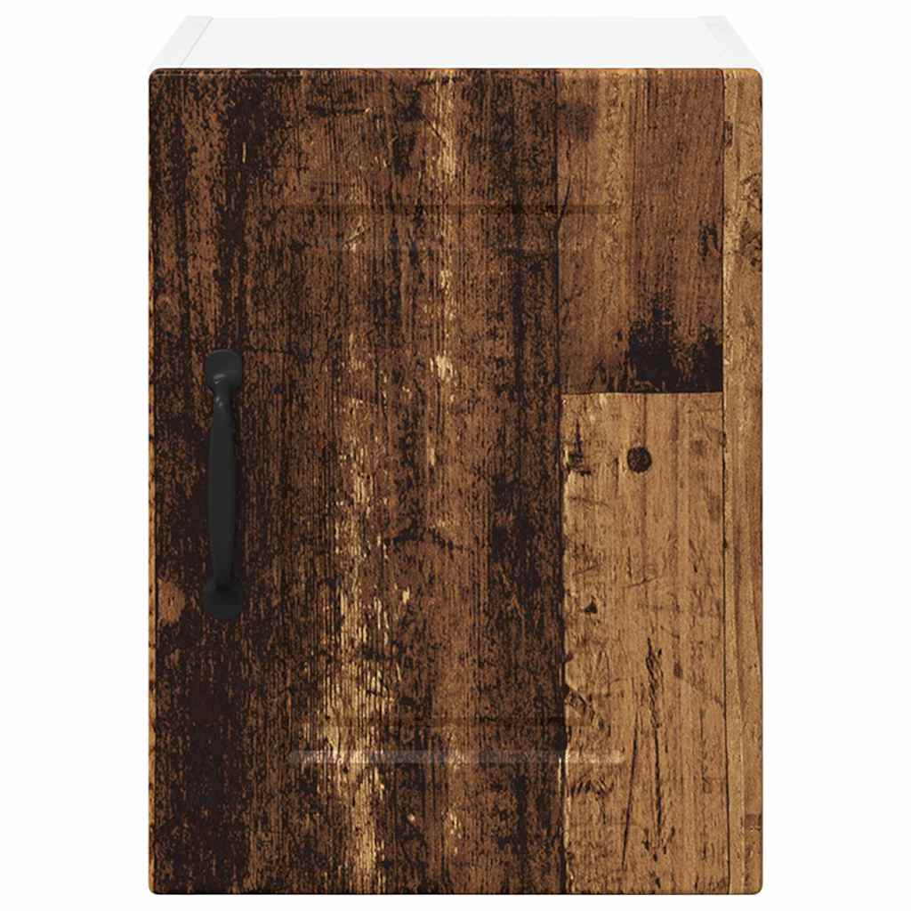 vidaXL Ντουλάπα Κουζίνας με ράφι Επιτοίχιο Παλιό ξύλο 30 x 31 x 40 εκ.