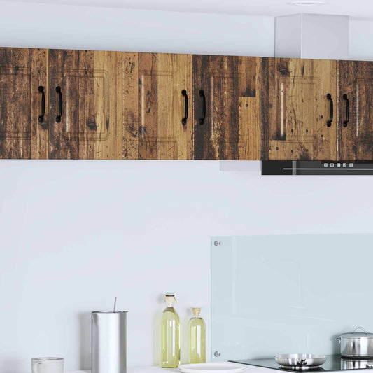 vidaXL Ντουλάπα Τοίχου PORTO 2 pcs Παλιό ξύλο 30 x 31 x 40 εκ.