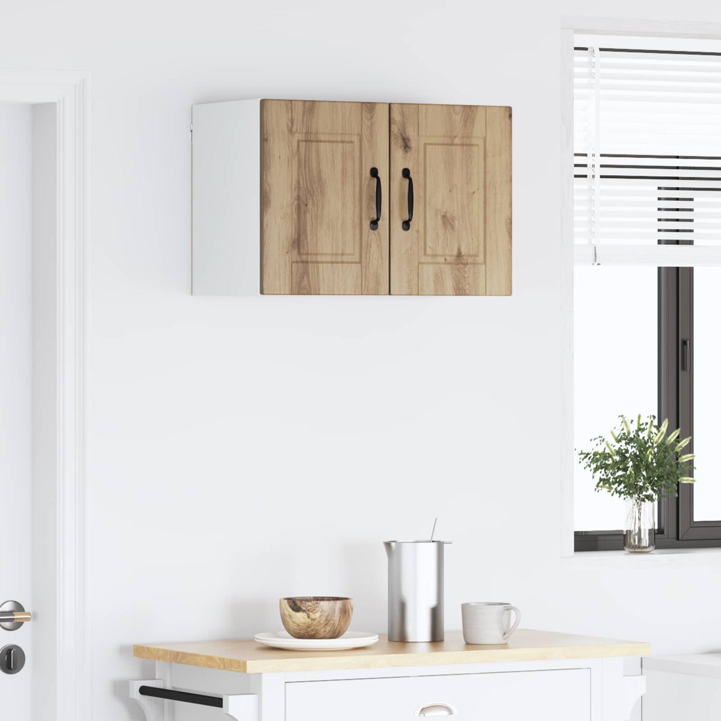 vidaXL Ντουλάπα Κουζίνας με ράφι 2 pcs Artisan Oak 30 x 31 x 40 εκ.