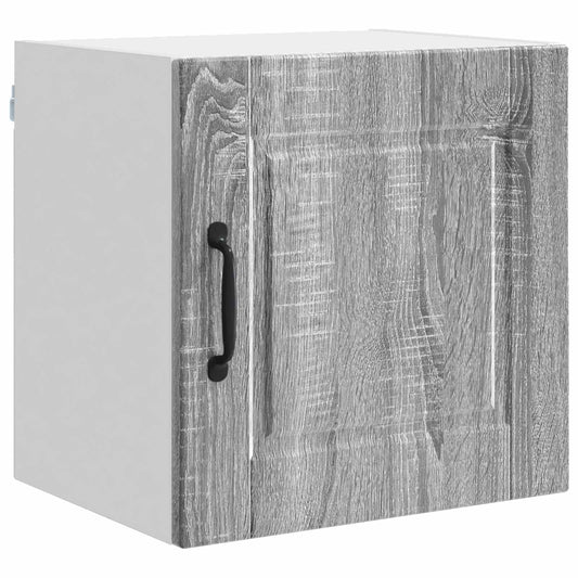 vidaXL Ντουλάπα Κουζίνας με ράφι Γκρίζο Σονομα 40 x 31 x 40 εκ.