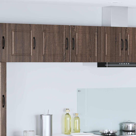 vidaXL Ντουλάπα Τοίχου PORTO 2 pcs Καφέ δρυς 40 x 31 x 40 εκ.