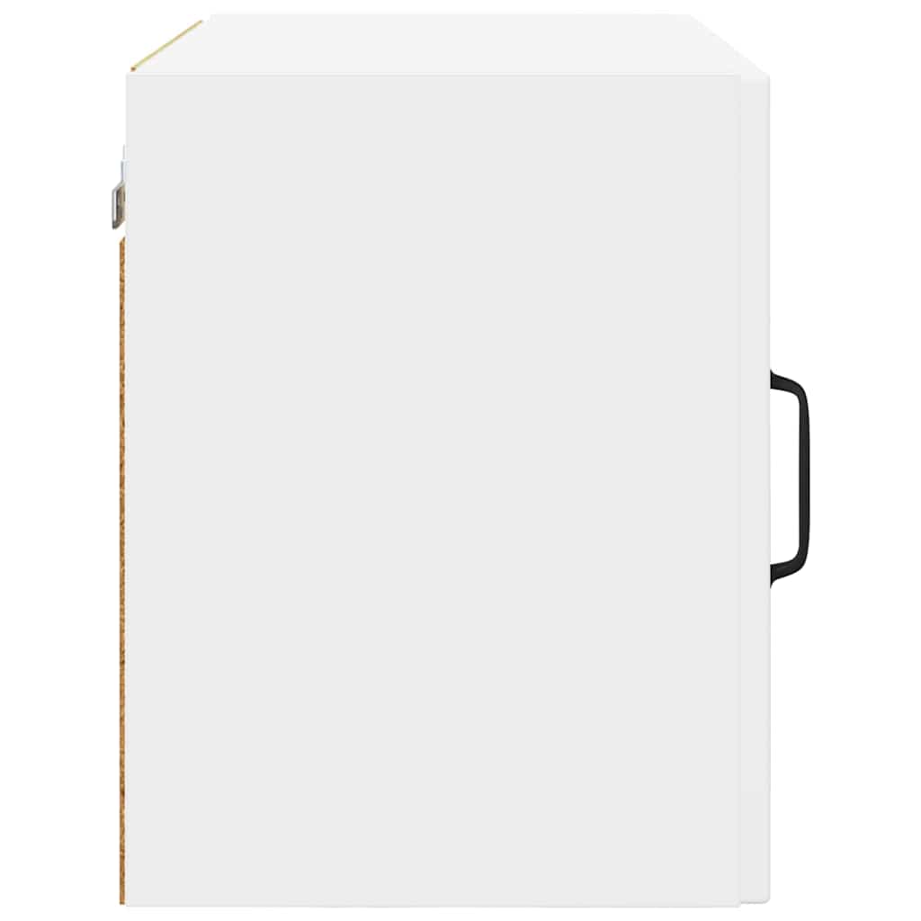 vidaXL Ντουλάπα Κουζίνας με ράφι με πόρτα 2 pcs Λευκό 50 x 31 x 40 εκ.