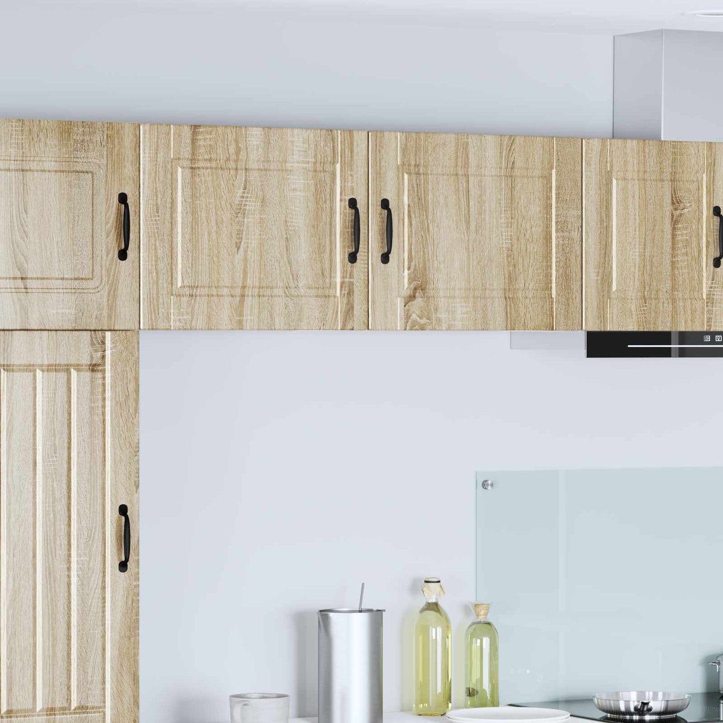 vidaXL Ντουλάπα Κουζίνας με ράφι με πόρτα Δρύς Sonoma 50 x 31 x 40 εκ.