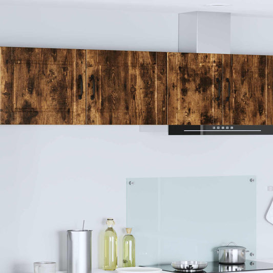vidaXL Ντουλάπα Τοίχου PORTO 2 pcs Καπνιστό Δρύς 50 x 31 x 40 εκ.
