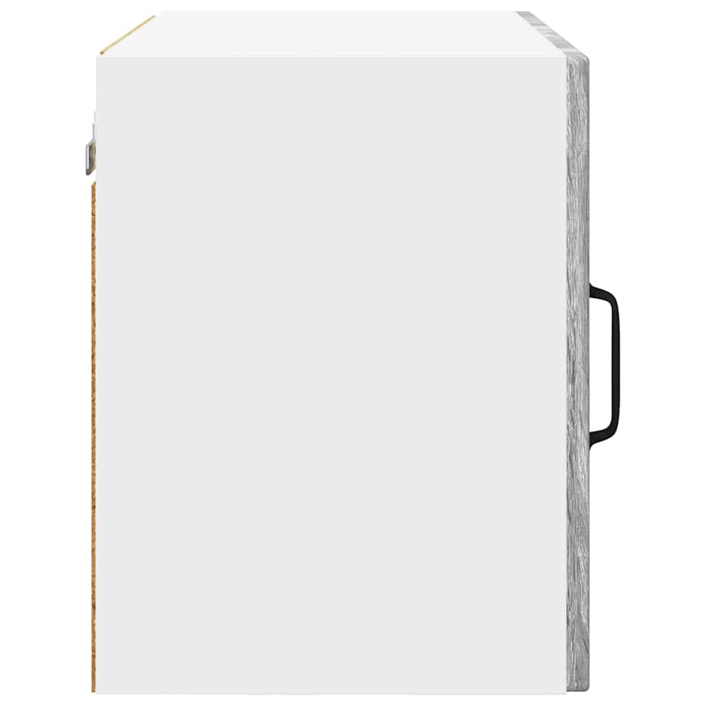 vidaXL Ντουλάπα Κουζίνας με ράφι 2 pcs Γκρίζο Σονομα 50 x 31 x 40 εκ.