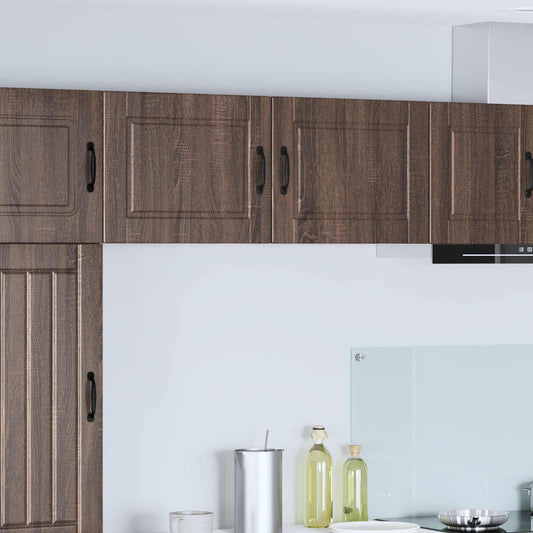 vidaXL Ντουλάπα Τοίχου PORTO 2 pcs Καφέ δρυς 50 x 31 x 40 εκ.