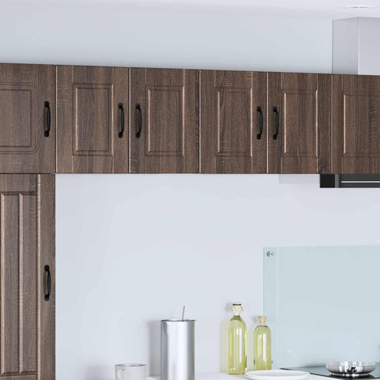 vidaXL Ντουλάπα Τοίχου PORTO 2 pcs Καφέ δρυς 60 x 31 x 40 εκ