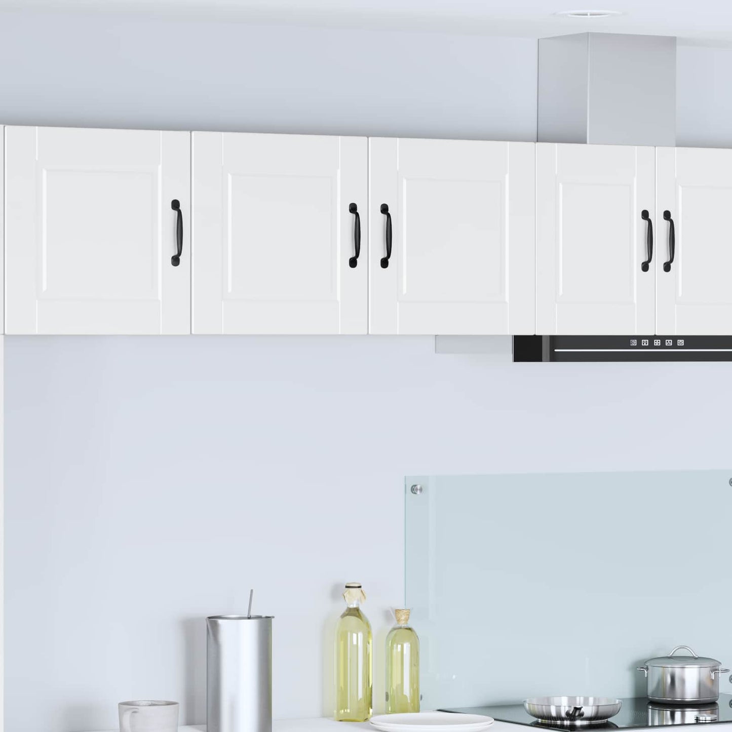 vidaXL Ντουλάπα Κουζίνας Λευκό 80 x 31 x 40 εκ Επεξεργασμένο ξύλο