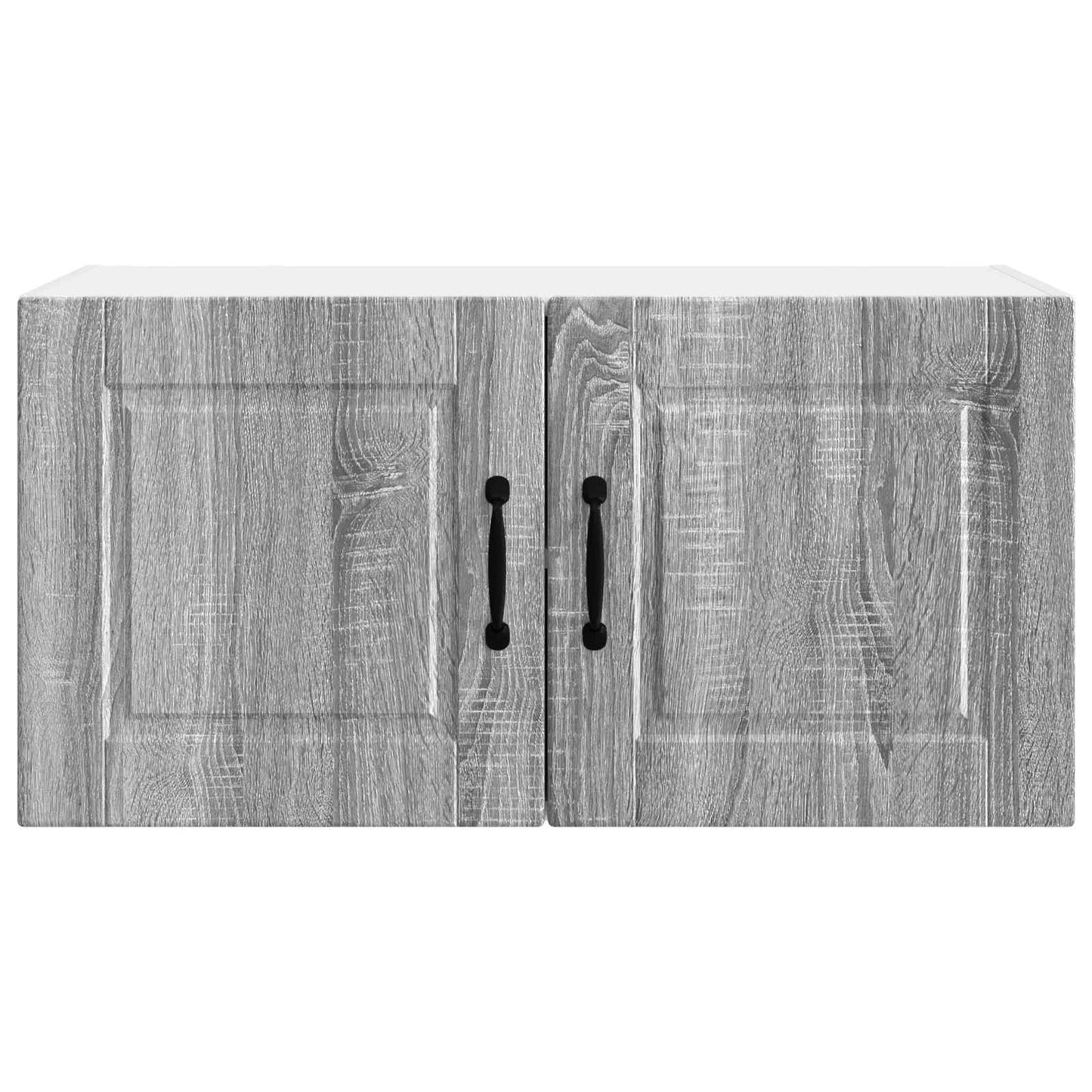 vidaXL Ντουλάπα Κουζίνας με ράφι Γκρίζο Σονομα 80 x 31 x 40 εκ