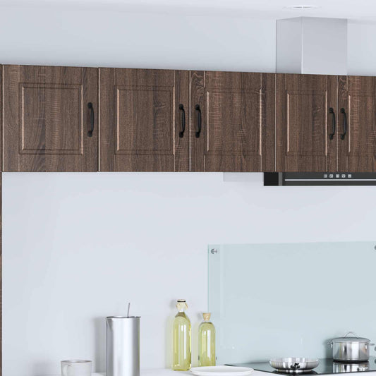vidaXL Ντουλάπα Τοίχου PORTO Καφέ δρυς 80 x 31 x 40 εκ