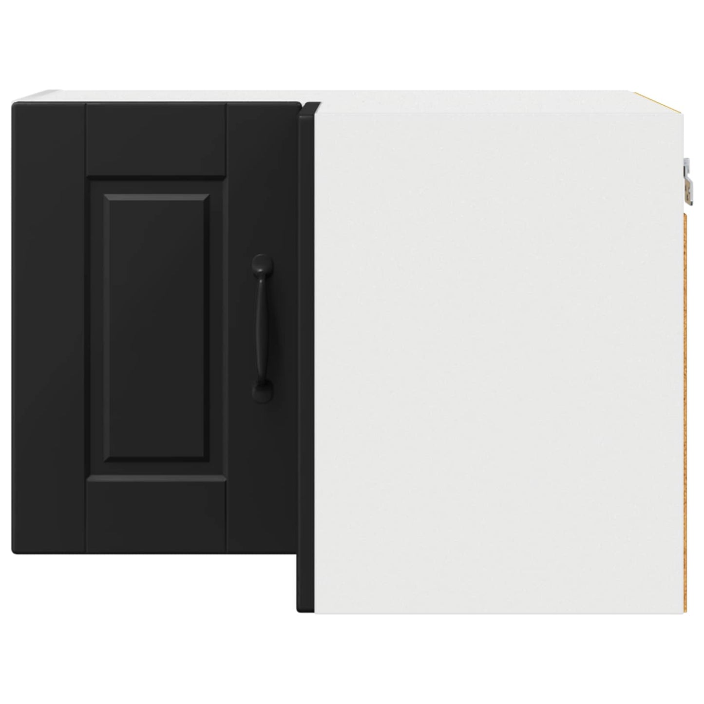 vidaXL Ντουλάπα Κουζίνας Μαύρο 57 x 57 x 40 εκ. Επεξεργασμένο ξύλο