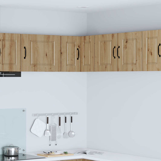 vidaXL Ντουλάπα Κουζίνας με ράφι με πόρτα Artisan Oak 57 x 57 x 40 εκ.