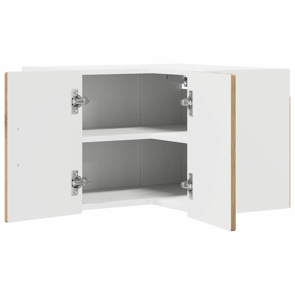 vidaXL Ντουλάπα Κουζίνας με ράφι με πόρτα Artisan Oak 57 x 57 x 40 εκ.