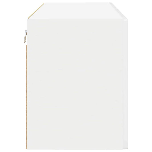 vidaXL Ντουλάπα Κουζίνας 2 pcs Υψηλής γυαλάδας λευκό 60 x 31 x 40 εκ