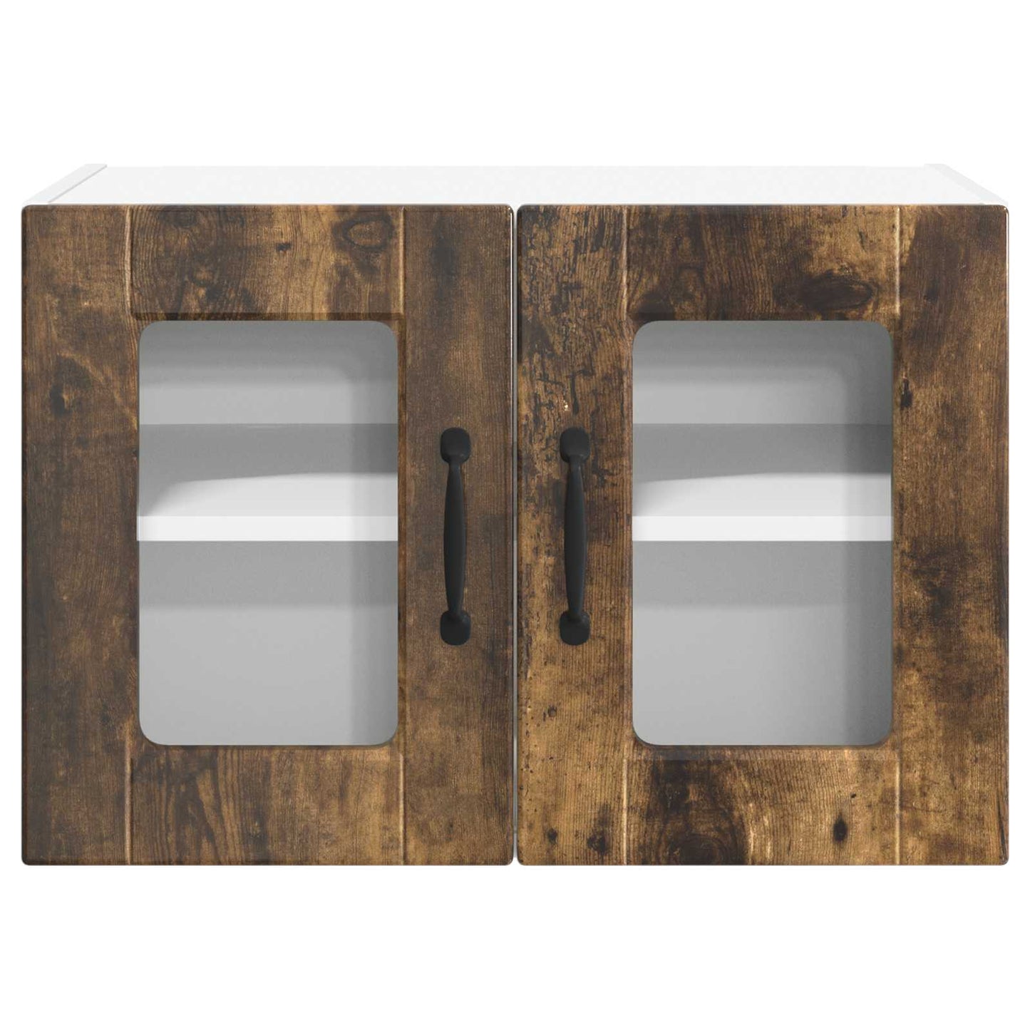 vidaXL Ραφιέρα τοίχου 2 pcs Καπνιστό Δρύς 60 x 31 x 40 εκ
