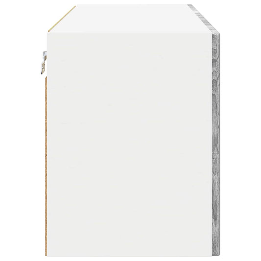 vidaXL Ντουλάπα Κουζίνας με ράφι 2 pcs Γκρίζο Σονομα 60 x 31 x 40 εκ