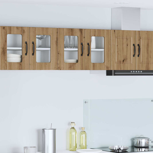 vidaXL Ραφιέρα τοίχου PORTO Artisan Oak 60 x 31 x 40 εκ